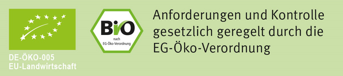 Kennzeichen für EU-Bio-Produkte