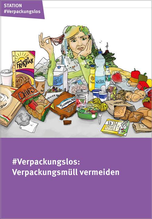 Titelblatt Station 3: Verpackungslos, Klasse 5 bis 7